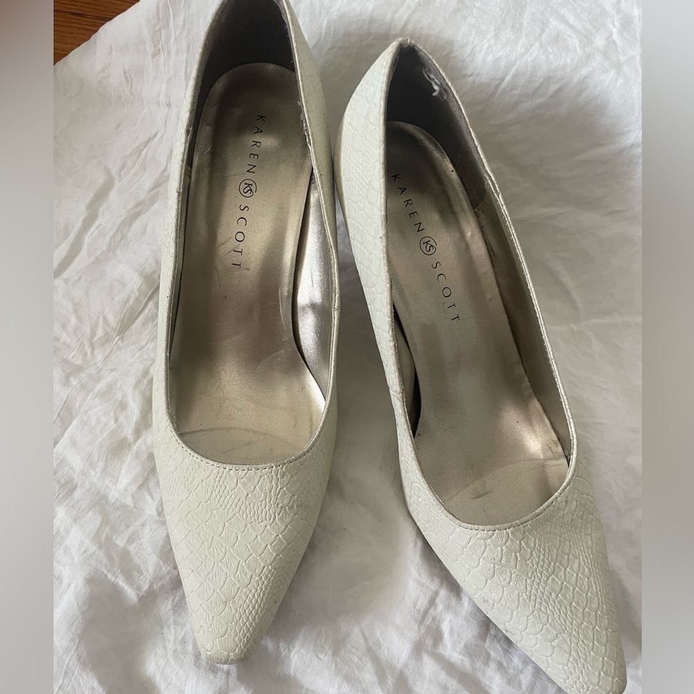 White heels